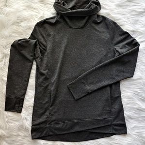 Cascade Sport Grey Cowl Neck Hoodie